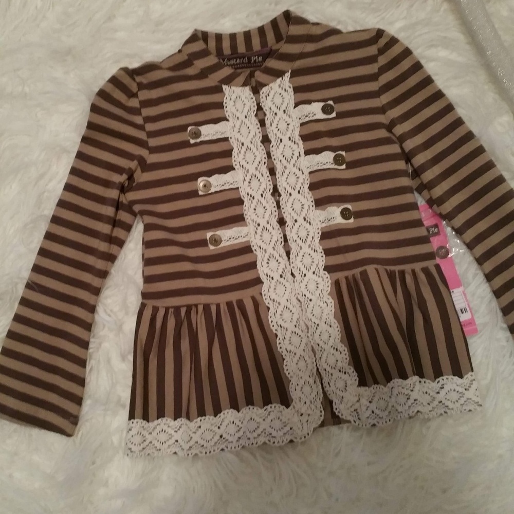 Mustard Pie jacket sz.6 nwt